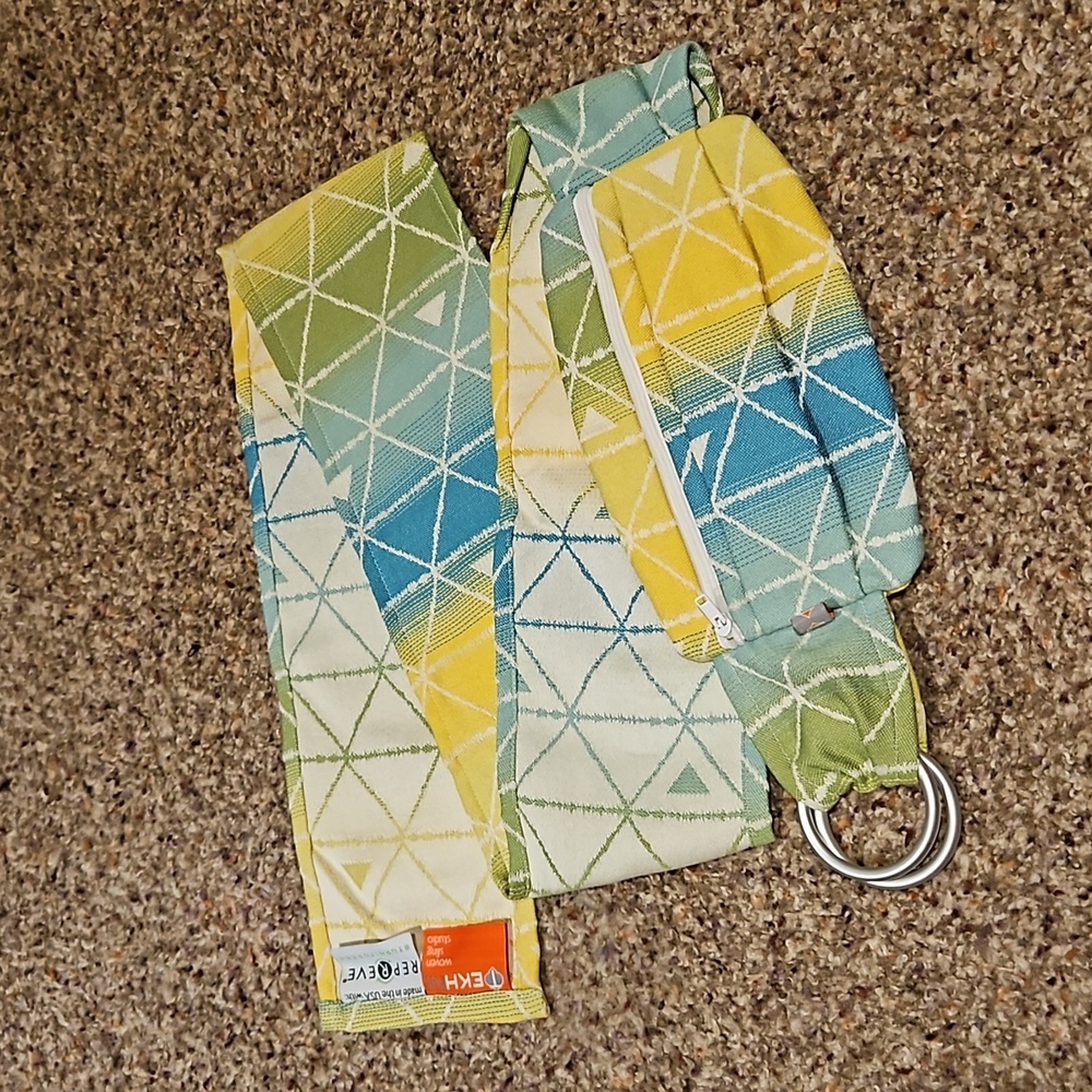 Tekhni Repreve Blue/Green Waist Bag
